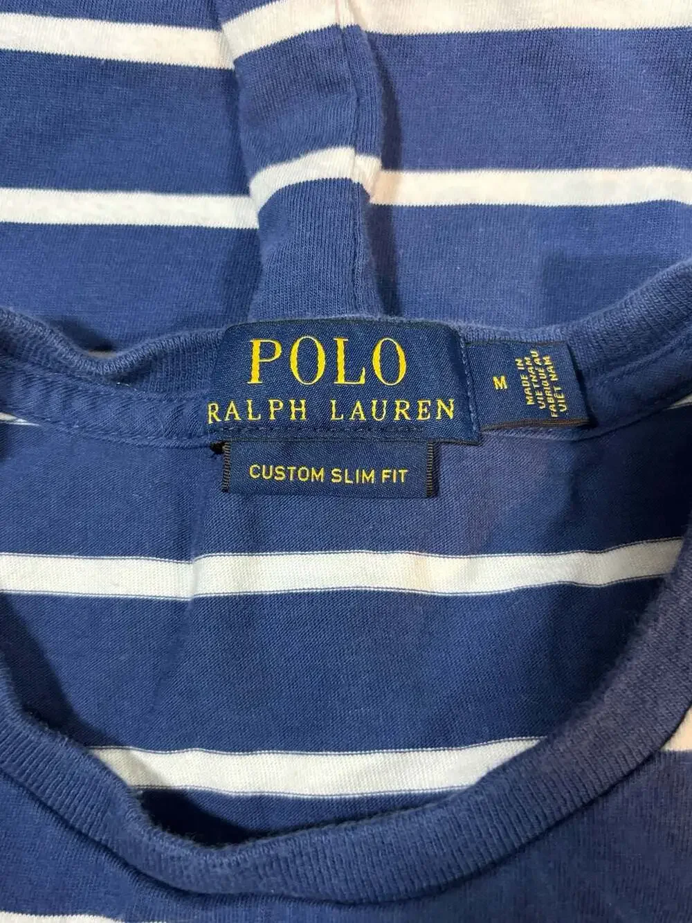 Polo Ralph Lauren Custom Slim Fit Striped T-Shirt
